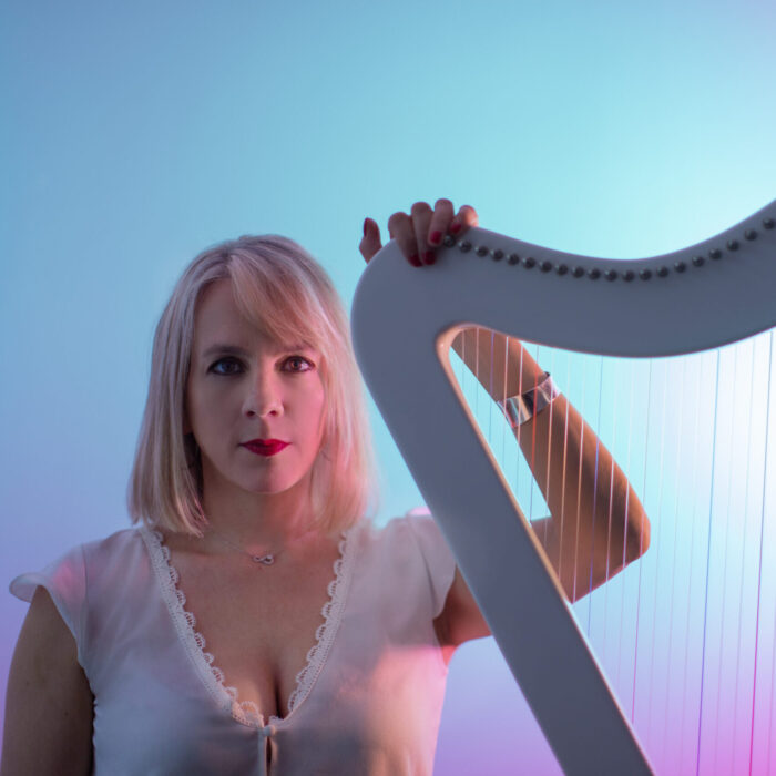 Marie Nicot – La fille à la harpe - Sunset Sunside